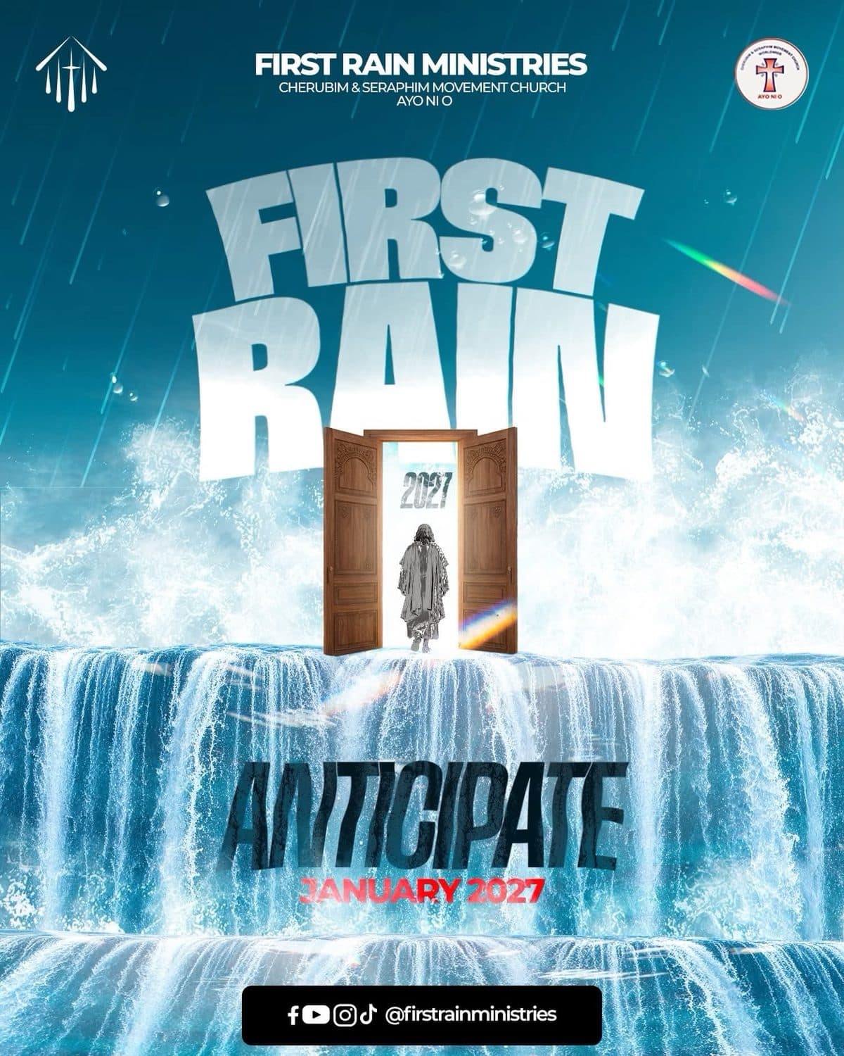 First Rain 2027 flyer: Anticipate, January 2027